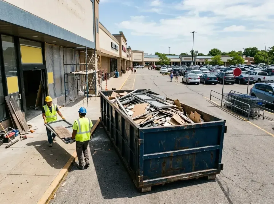 retail-store-renovation-debris-003 — frequently asked questions, Roll-off Dumpster Rentals in Rushville, IN